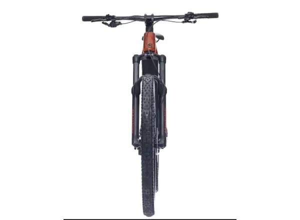 Superior eXF 9019 B fully suspended electric bike in Gloss Copper/Matte Black.