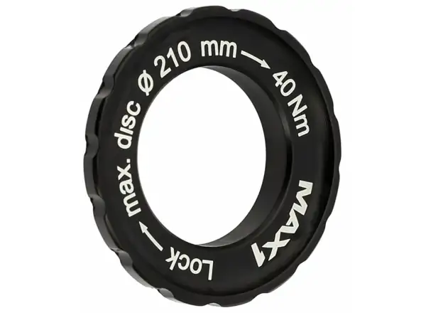 MAX1 Zentralverschluss/6-Loch-Adapter Schwarz