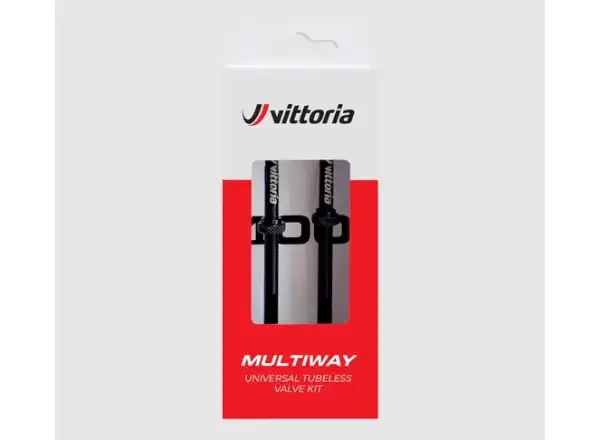 Vittoria Multiway Tubeless Ventile schwarz 60 mm