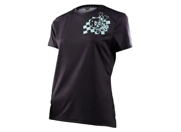Troy Lee Designs Lilium Damen-Trikot Kurzarm Micayla Gatto Schwarz