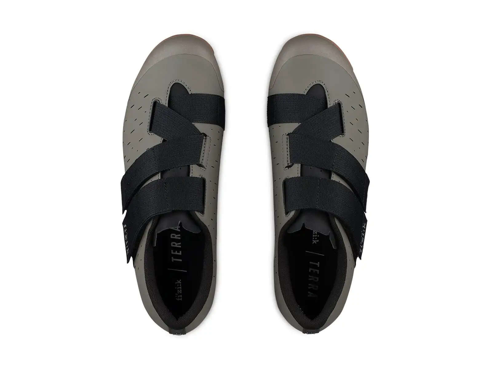 Fizik Terra Powerstrap X4 Gravel Herren Radschuhe Mud/Caramel