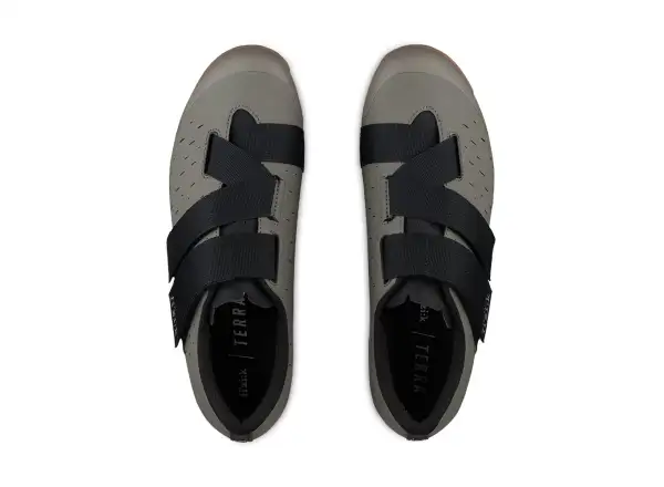 Fizik Terra Powerstrap X4 Gravel Herren Radschuhe Mud/Caramel