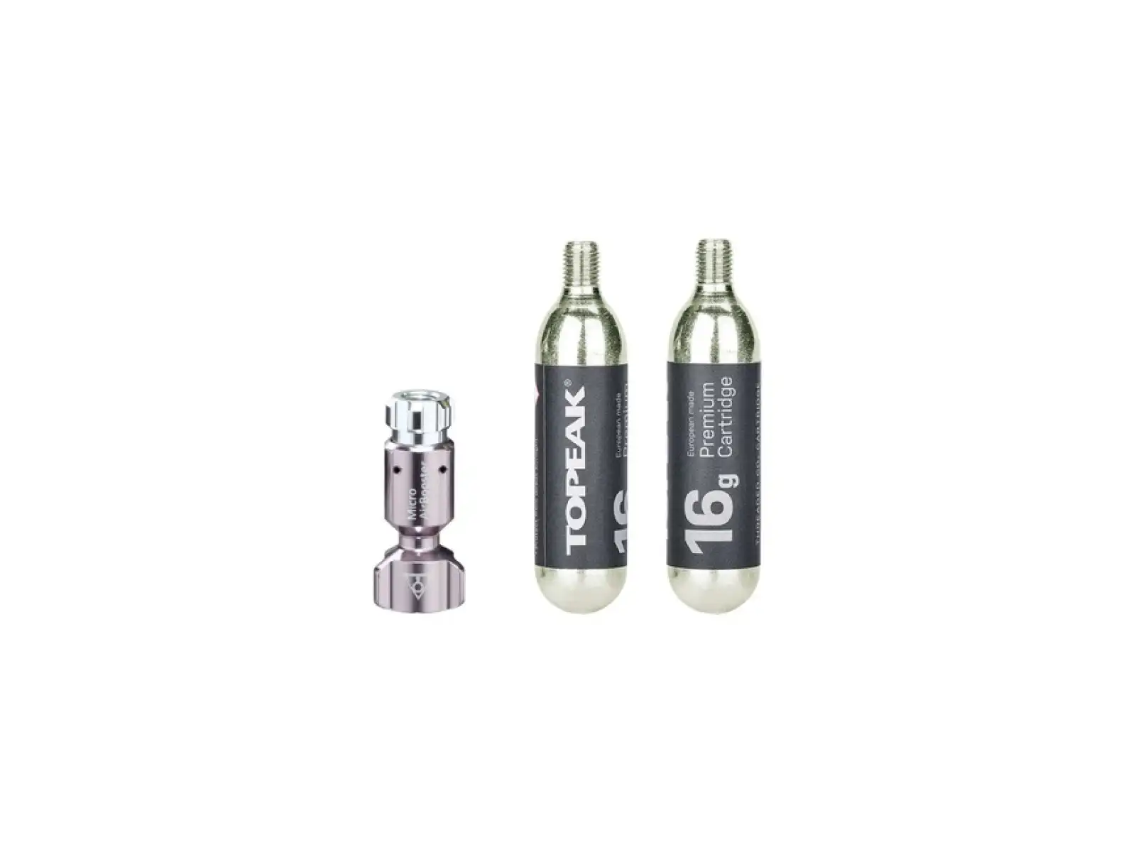 Topeak Ninja CO2 Fuelpack Pumpe mit Kartuschen