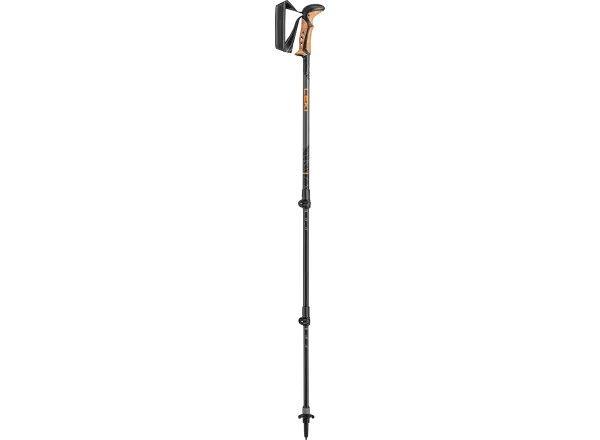 Leki Khumbu AS Trekkingstöcke Anthracite/Orange Größe 110 - 145cm