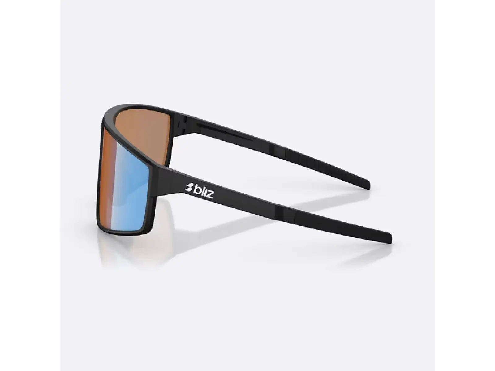 Bliz P002 Sonnenbrille Matte Black/Nano Optics Nordic Light Coral/Orange Blue Multi