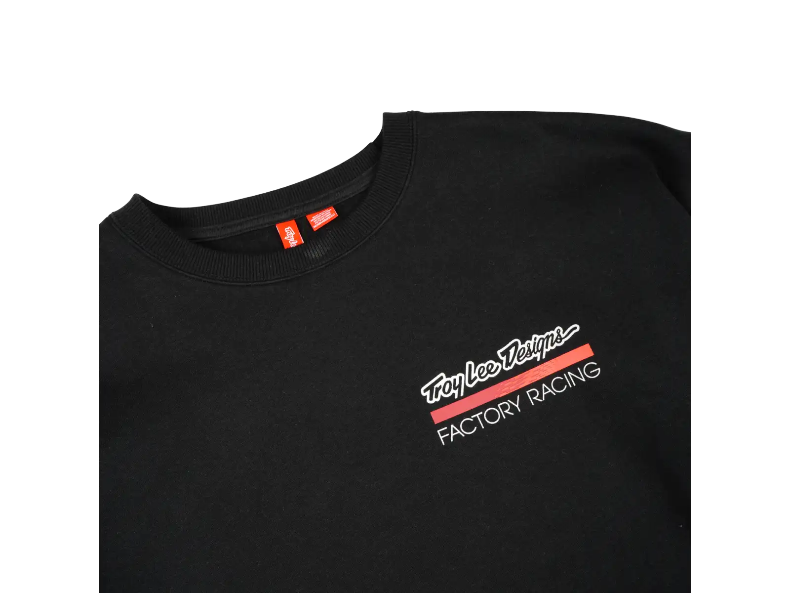 Troy Lee Designs Factory Racing Herren Sweatshirt Black/Red SM