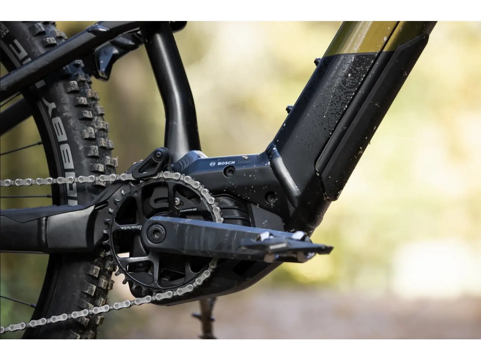 Superior eXF 9049 B vollgefedertes E-Bike Gloss Olive Mettalic/Schwarz