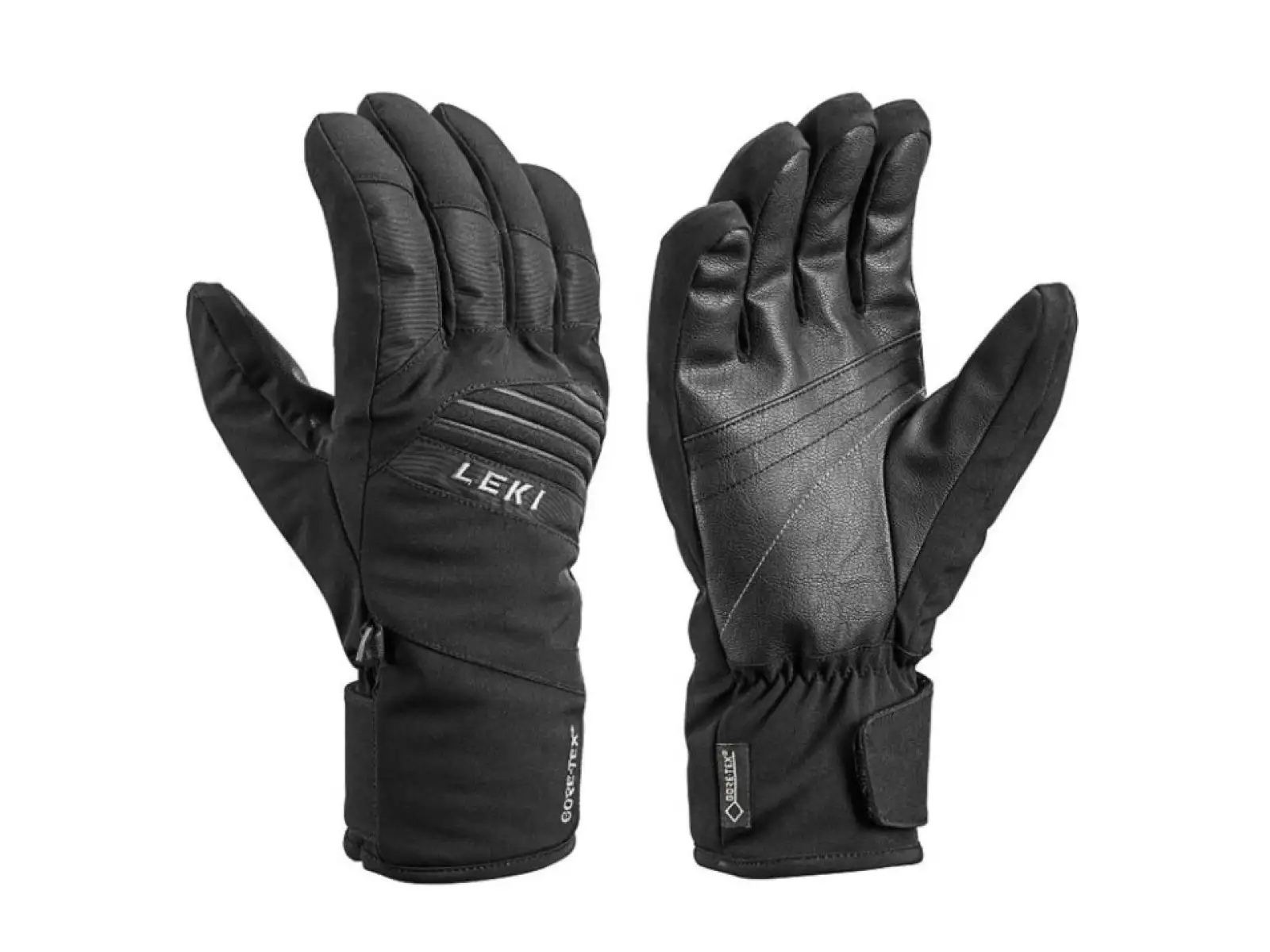 Leki Space GTX Skihandschuhe schwarz