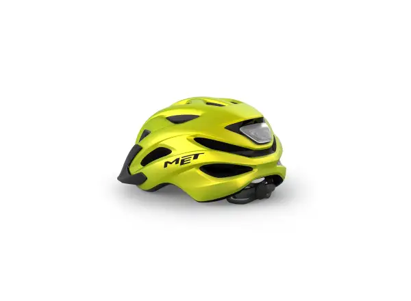 MET Crossover Helm gelb metallic