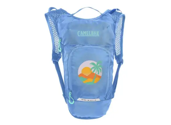 Camelbak Kinder-Rucksack – Mini Mule 5 l Blaue Palmen + Reservoir