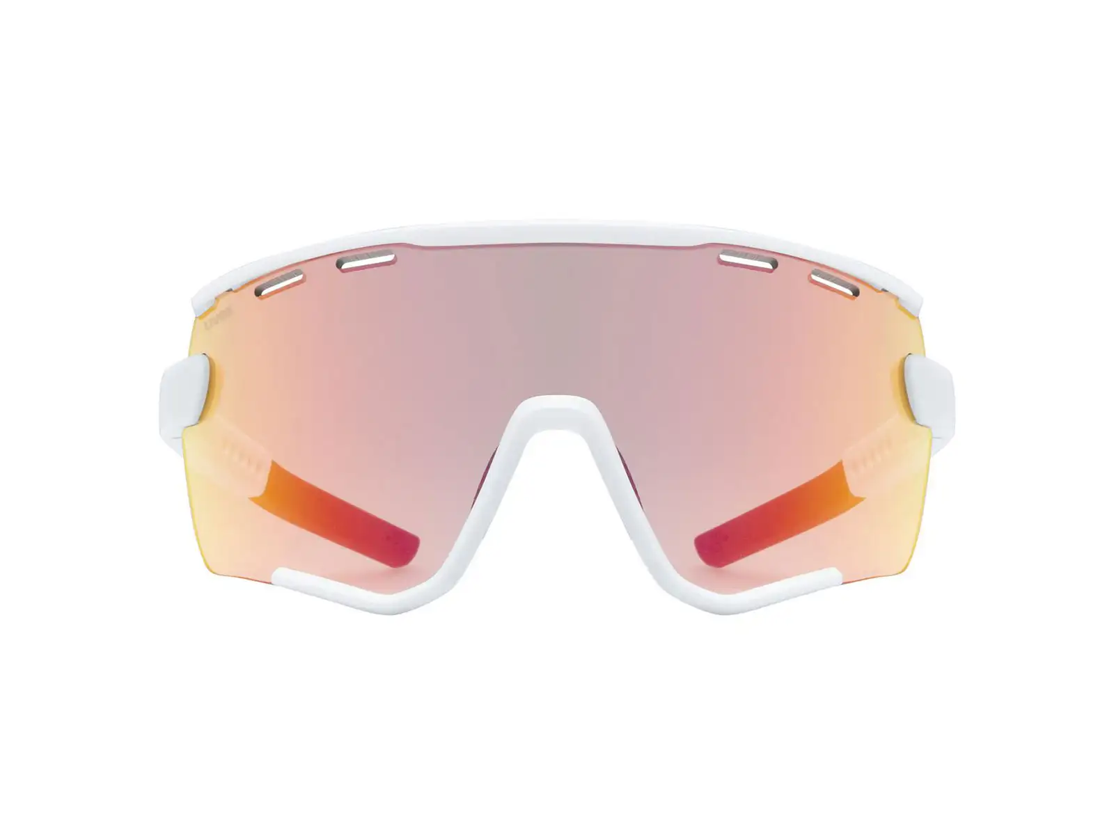 Uvex Sportstyle 236 Brille S Set White Mat / Mirror Red Uni