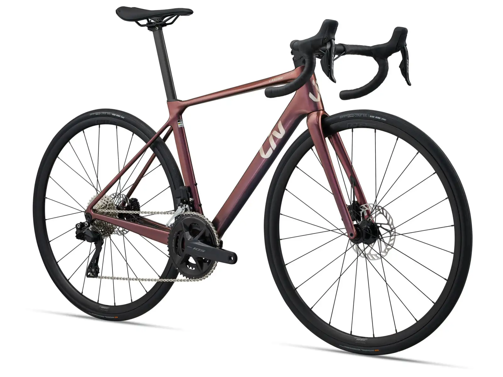 Liv Langma Advanced Pro 1 PC Straßenrad Mechanic Rose