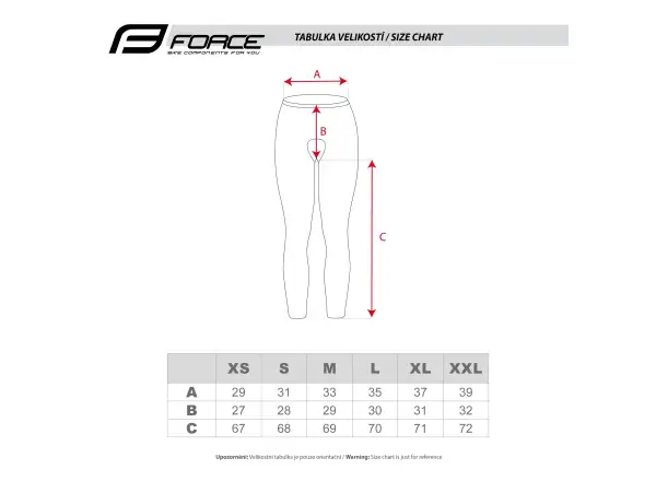 Force Ridge Lady Damenhose in Taillenhöhe mit Polsterung schwarz/grau