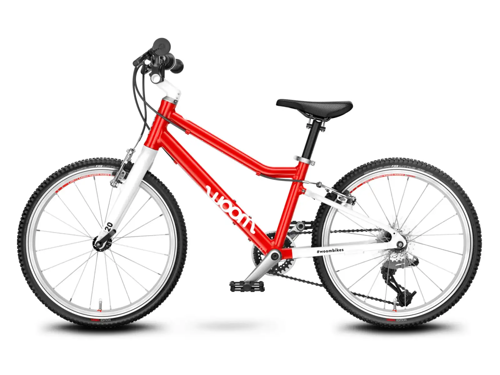 Woom 4 Rot 20 Kinderfahrrad