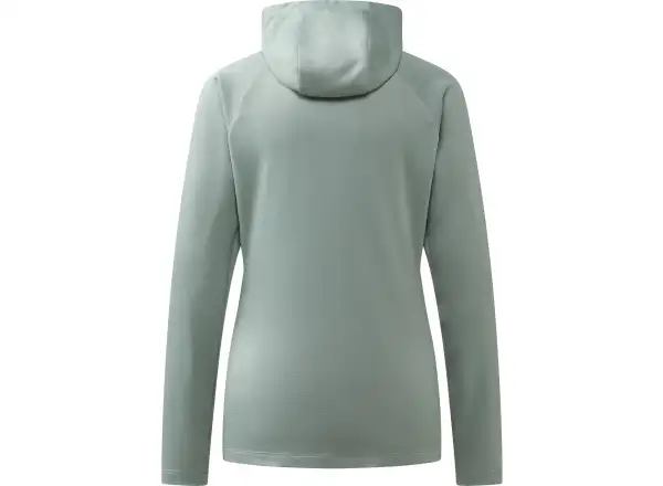 Haglöfs Korp Mid Hood Damen Sweatshirt Dew Green