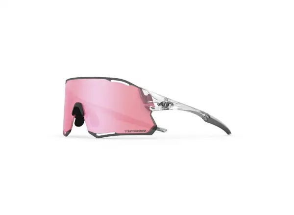 Tifosi Rail Race Sportbrille Crystal Clear/Clarion Rose/Clear