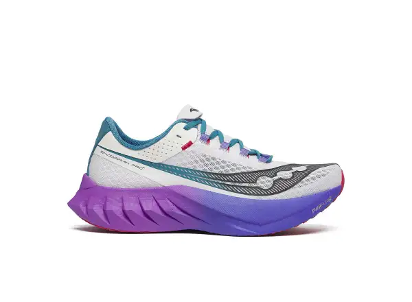 Saucony Endorphin Pro 4 Galaxy Herren-Laufschuhe White/Shadow