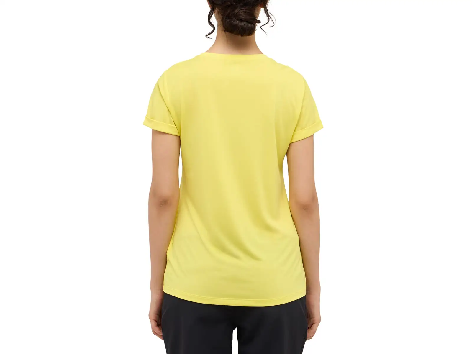 Haglöfs Ridge Hike Damen T-Shirt kurze Ärmel gelb