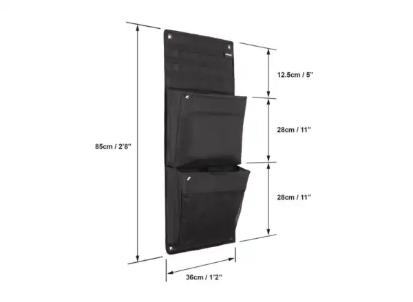 Hiplok Organizer Schwarz