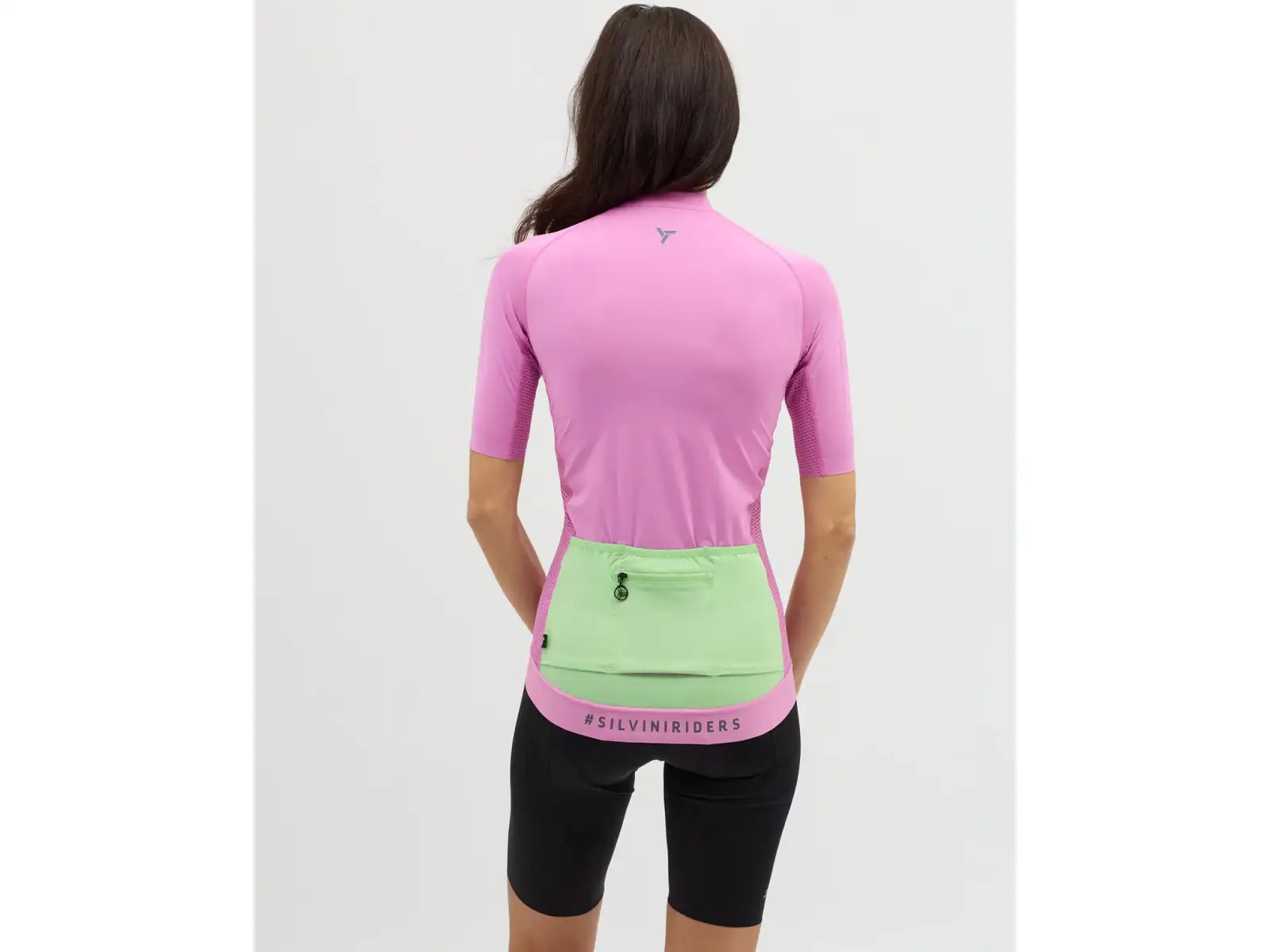 Silvini Mazzana Damen Trikot Kurzarm Blush/Green
