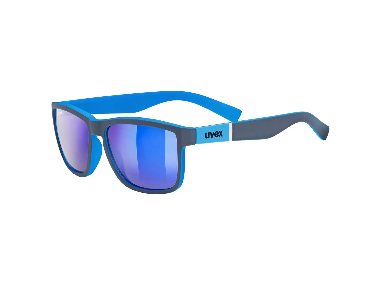 Uvex LGL 39 Brille Grey Mat Blue/Mirror Blue