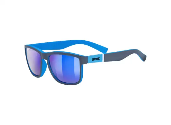 Uvex LGL 39 Brille Grey Mat Blue/Mirror Blue