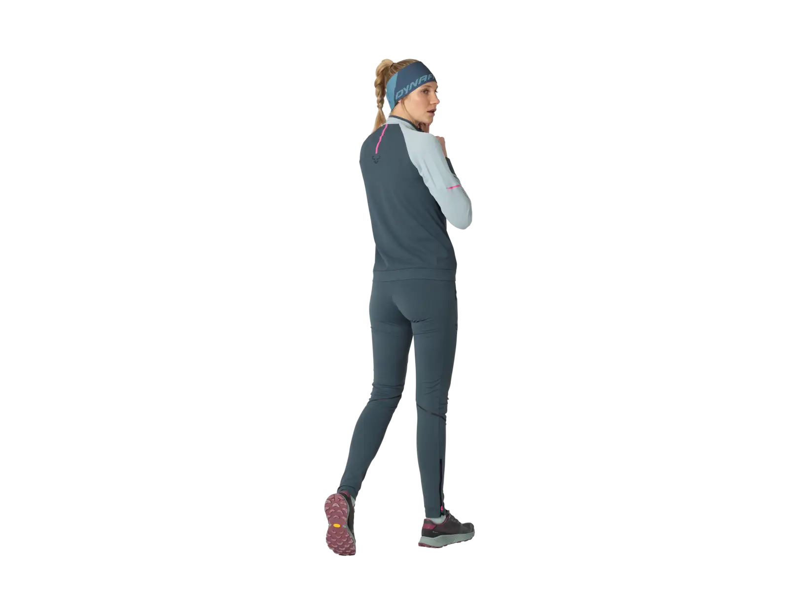 Dynafit Alpine 1/2 Zip Damen Langarmshirt Himmelblau