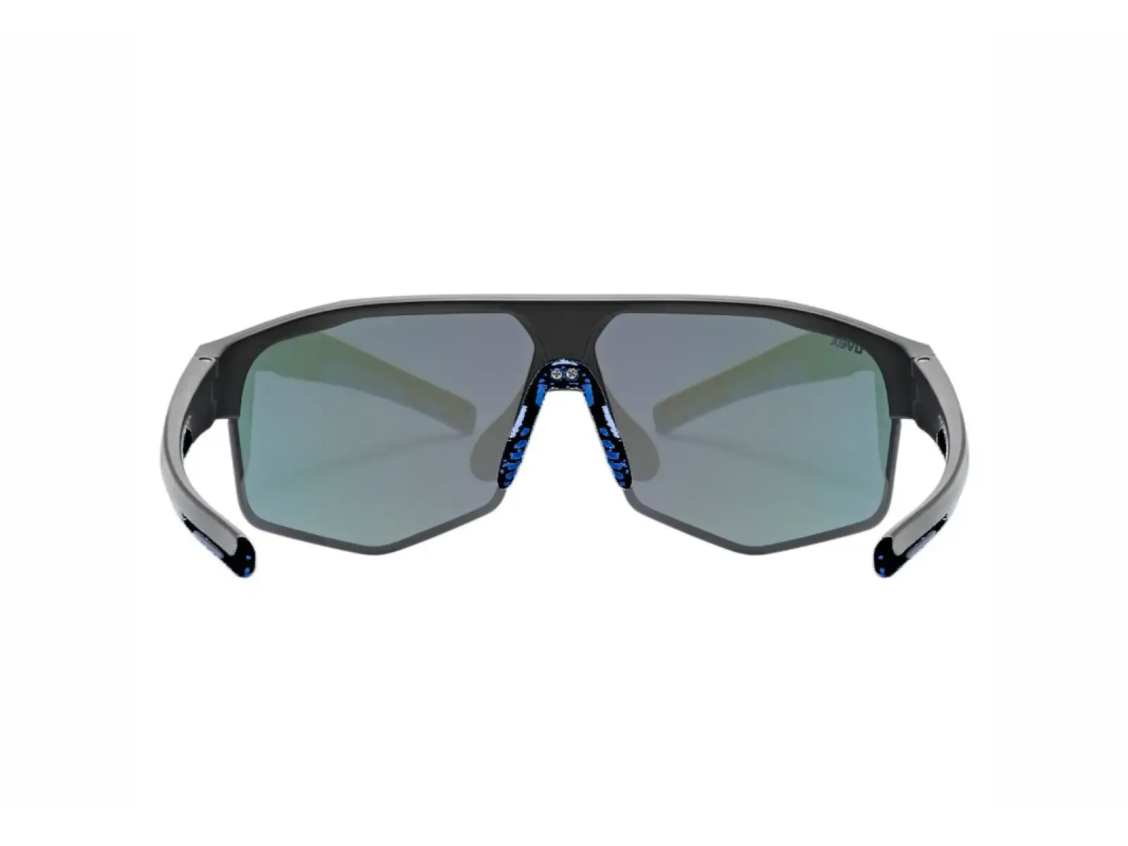 Uvex Axos Set Brille Black Matt/Mirror Blue