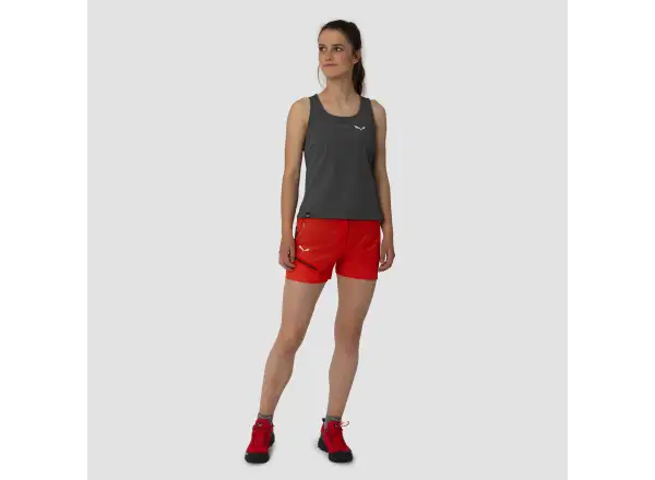 Salewa Pedroc PRO Durastretch Cargo Damen Shorts Flame