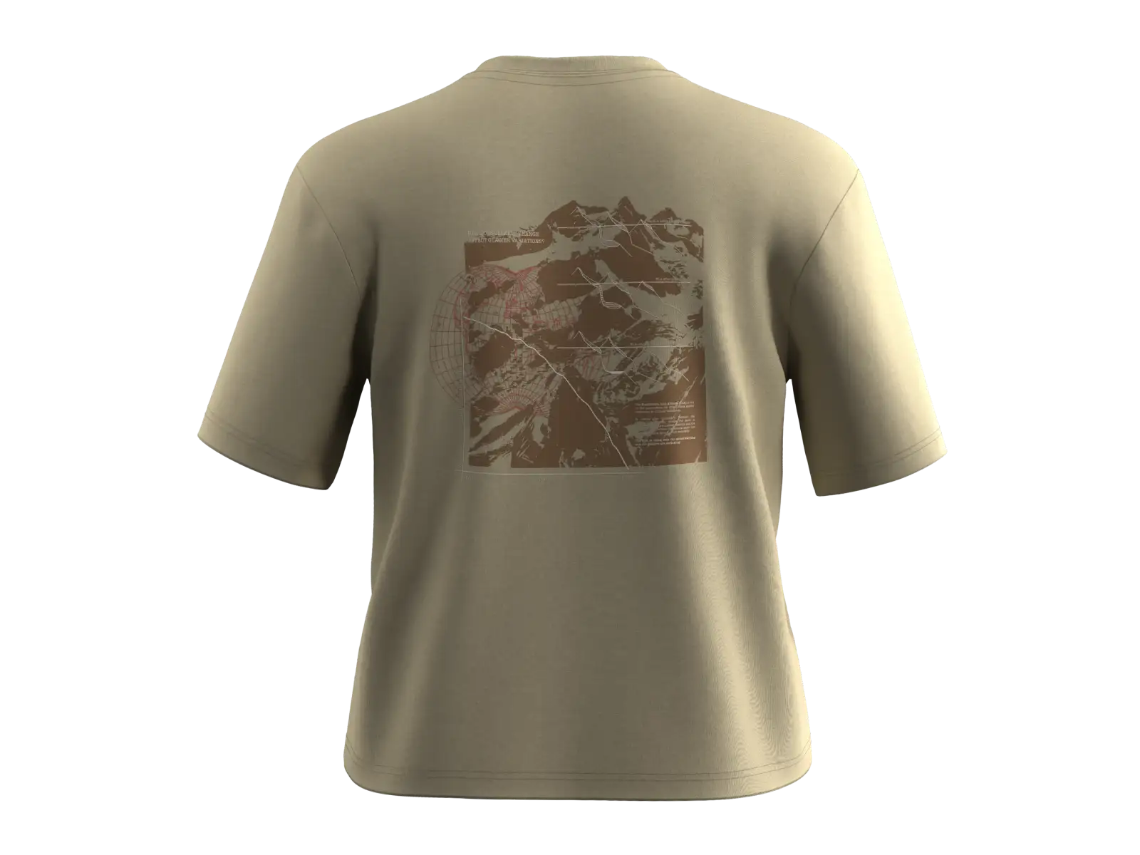 Salewa Eagle Glacier Loose T-shirt Damen Kurzarmshirt Quicksand