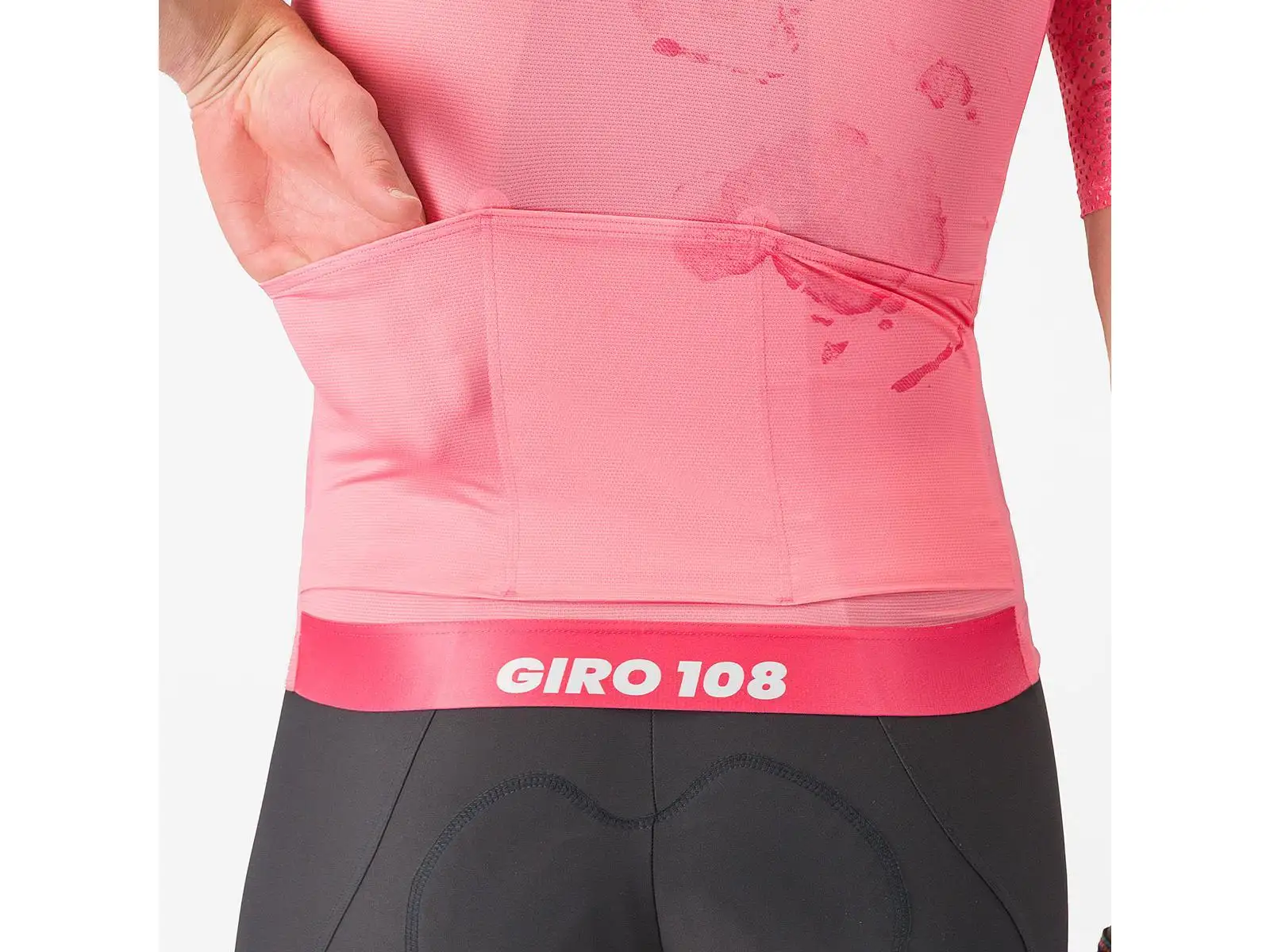 Castelli Giro 108 Race 8S Herren Trikot Kurzarm Rosa Giro
