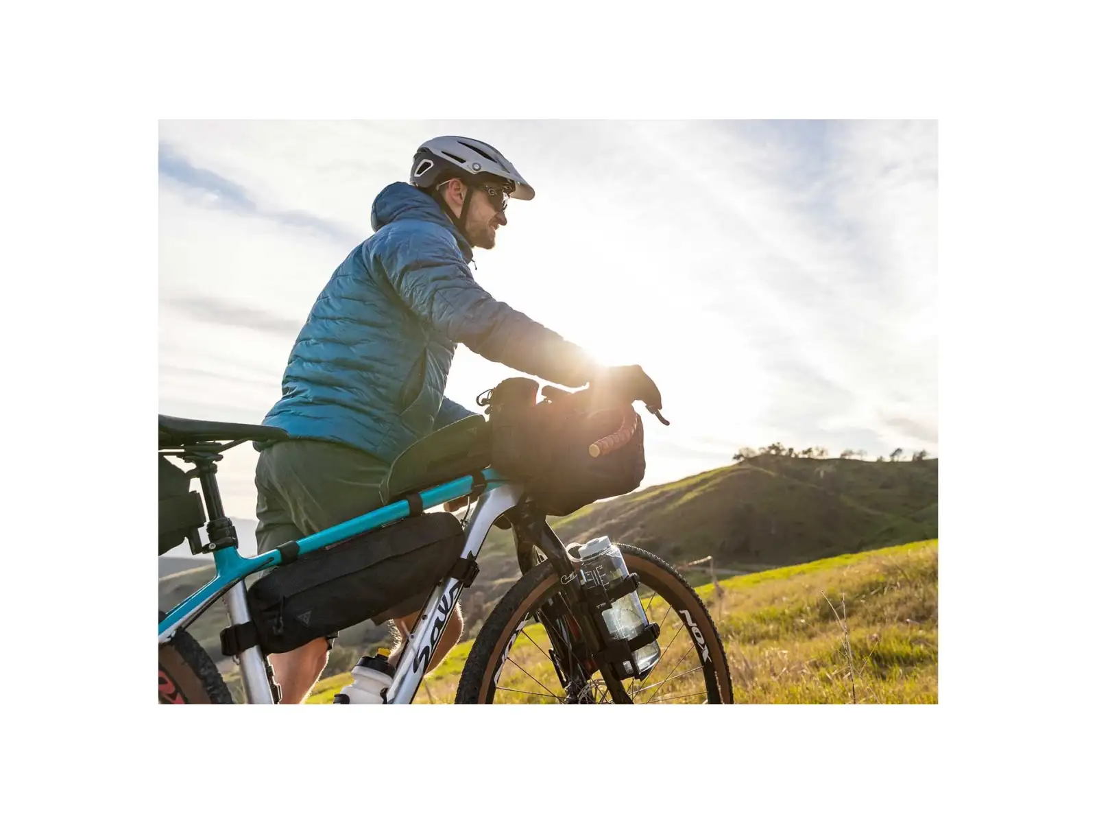 Topeak Bikepacking MidLoader Rahmentasche 6 l Grün