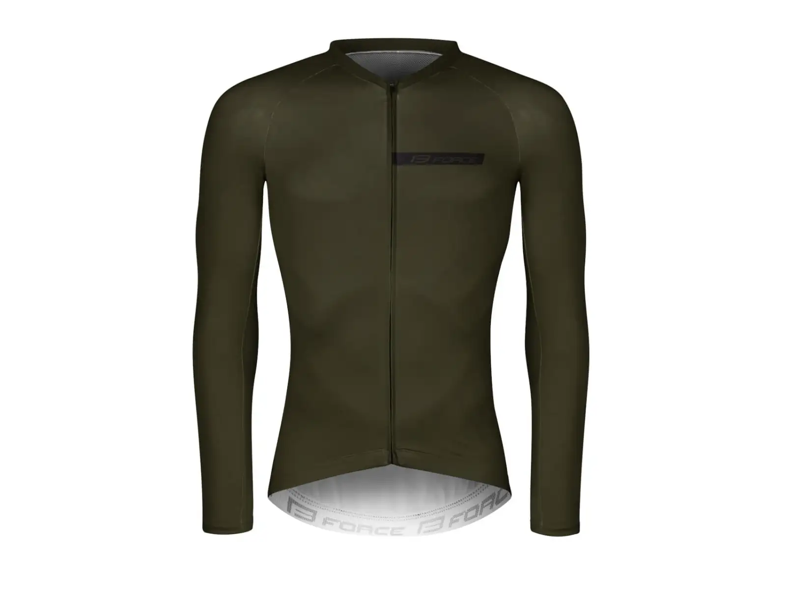 Force Charm Herren Langarm Shirt in Armee-Optik
