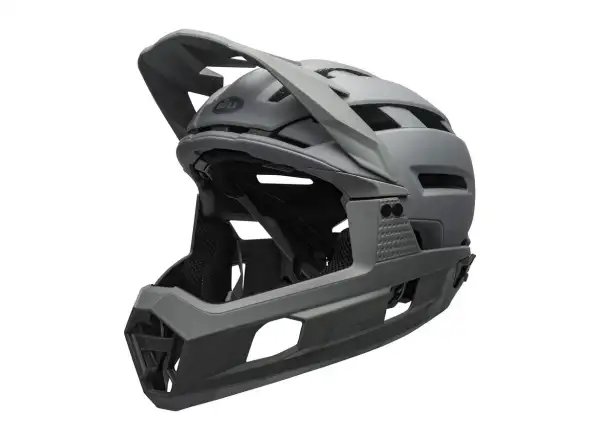 Bell Super Air R Spherical Helm Mat/Glos Grau