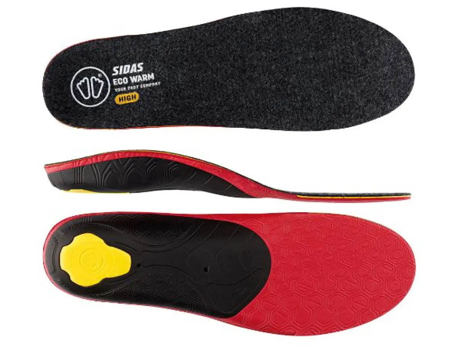Sidas 3Feet Eco Warm High Einlegesohlen für Schuhe
