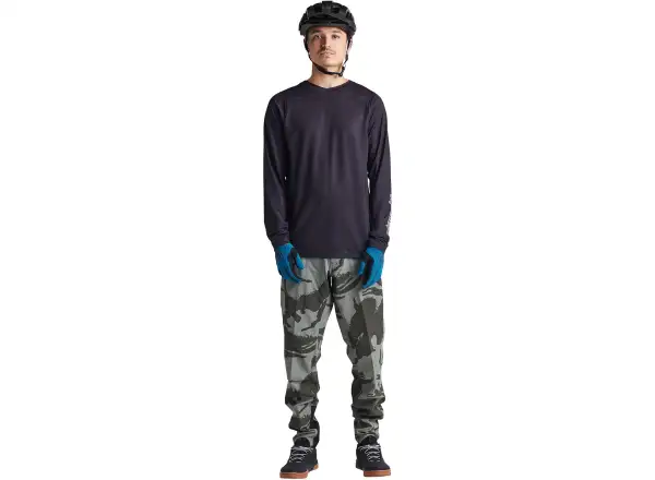 Troy Lee Designs Skyline Mono Langarmtrikot Black MUSTER