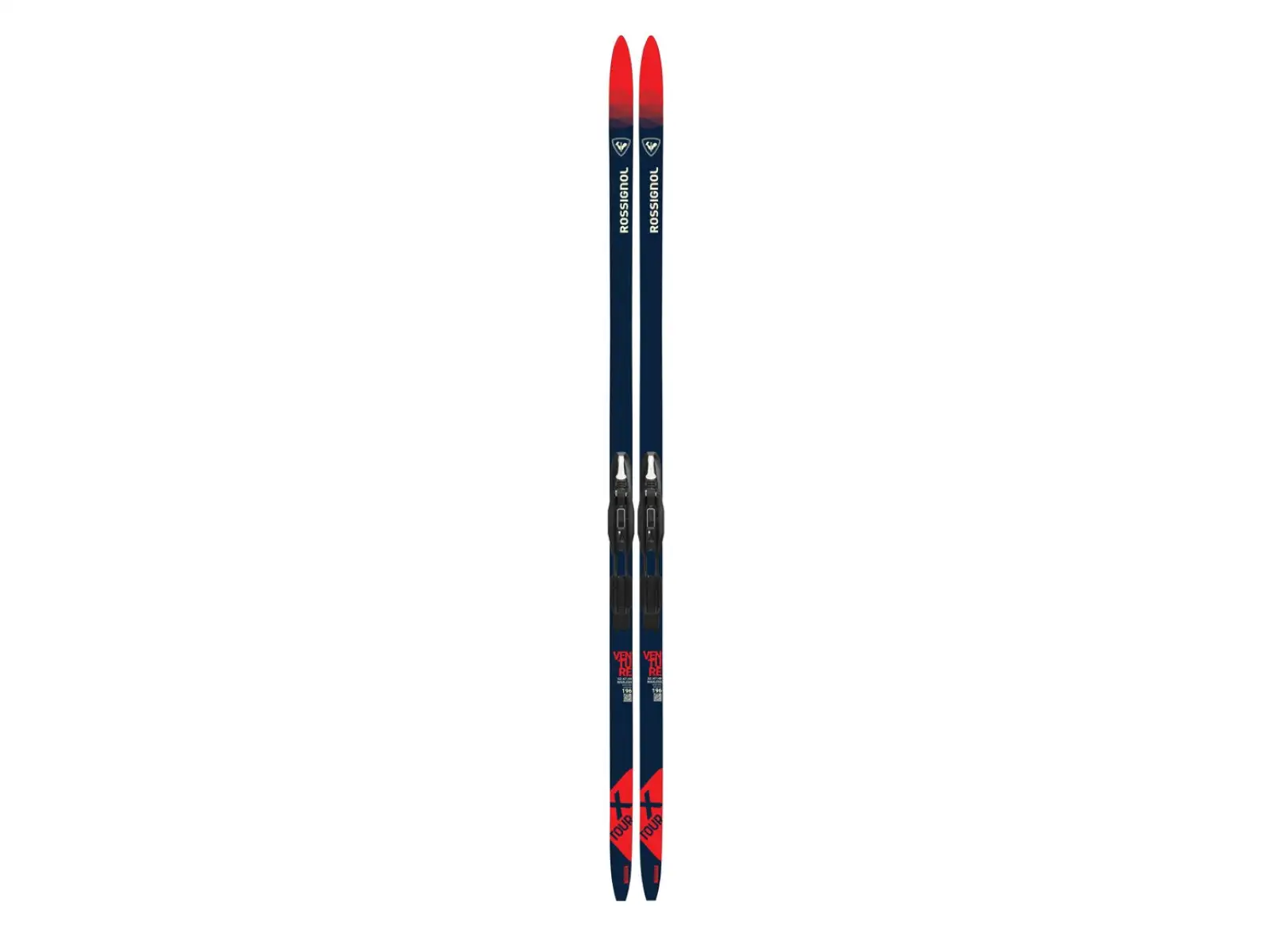 Rossignol XT Venture Jr Waxless Long Size Langlaufski + Step-In Jr XC Bindung Set