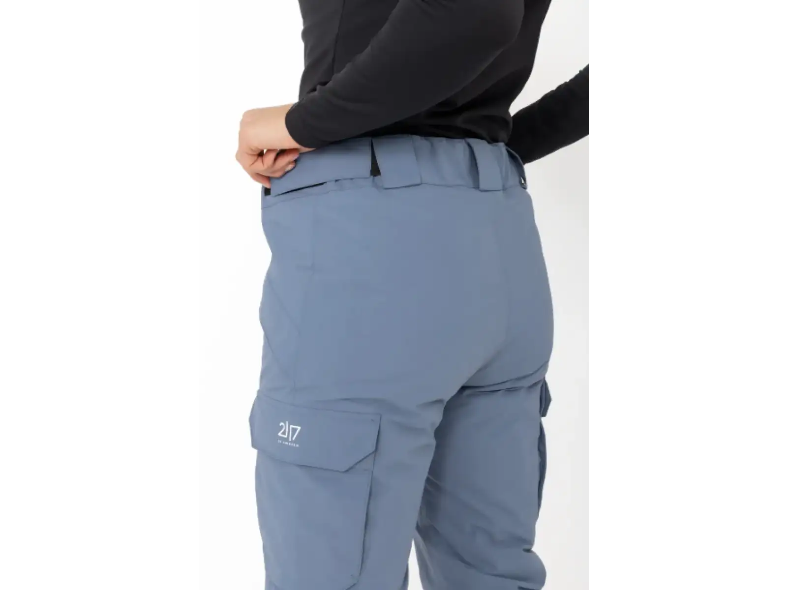 2117 of Sweden Krasse Damen Skihose Dusty Blue