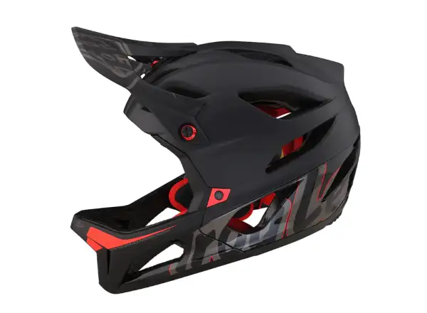 Troy Lee Designs Stage Mips Helm Signature Black.