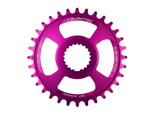 Burgtec Thick Thin DM Shimano Kettenblatt 30 Zähne lila
