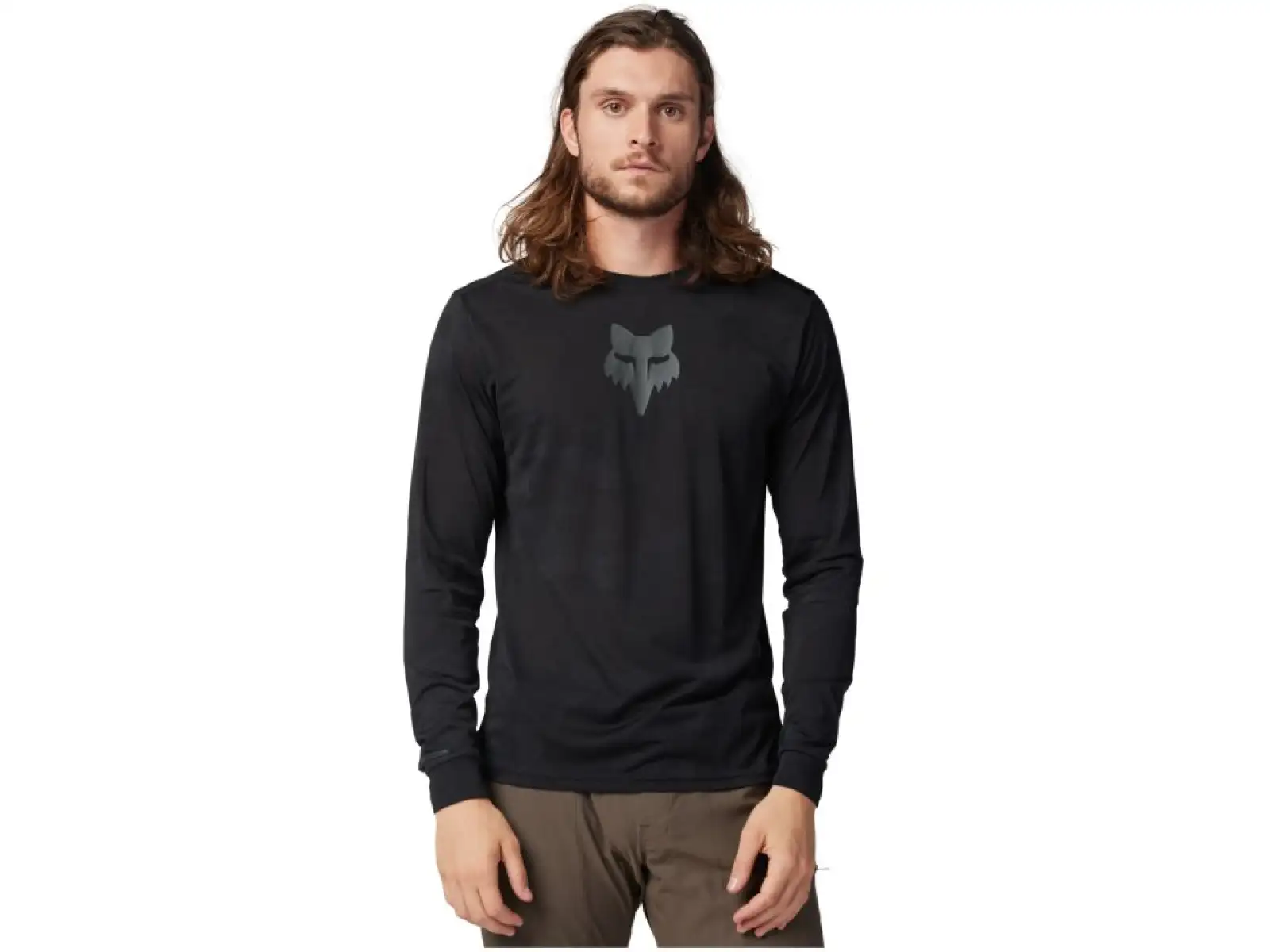 Fox Ranger TruDri Herren-Trikot Langarm Black