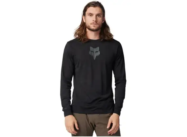 Fox Ranger TruDri Herren-Trikot Langarm Black