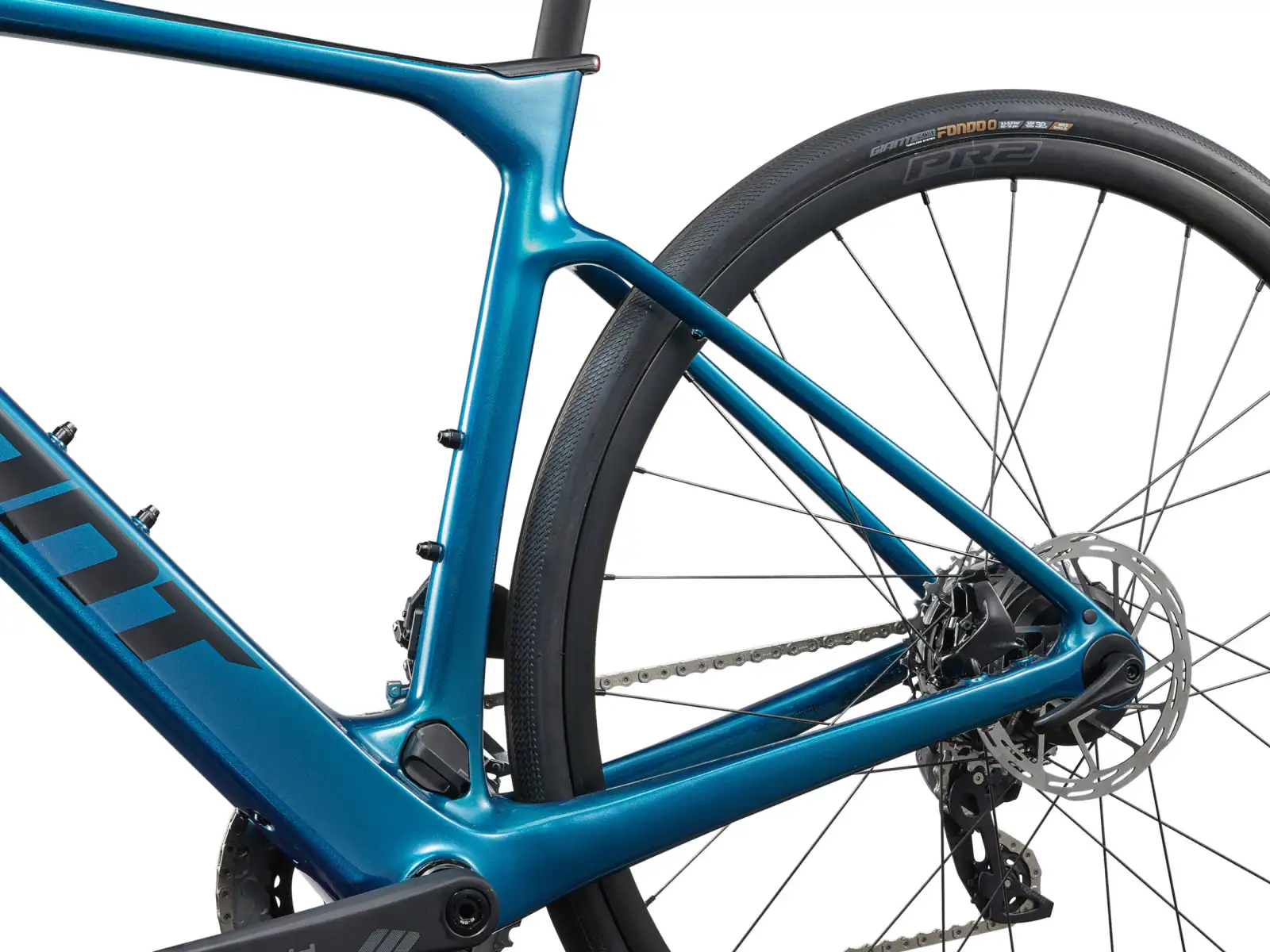 Gaint Defy Advanced E+ Elite 2 Renn-E-Bike Sea Sparkle
