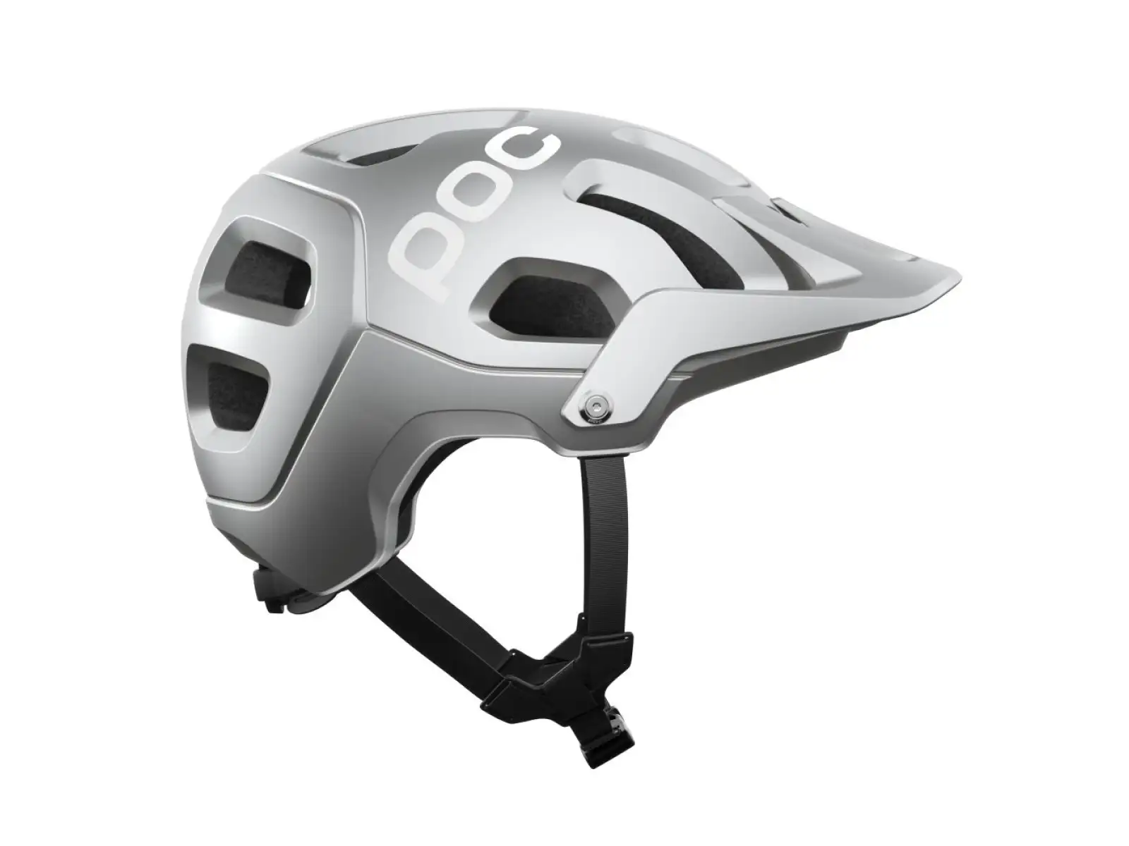 POC Tectal Helm Argentite Silver Matt