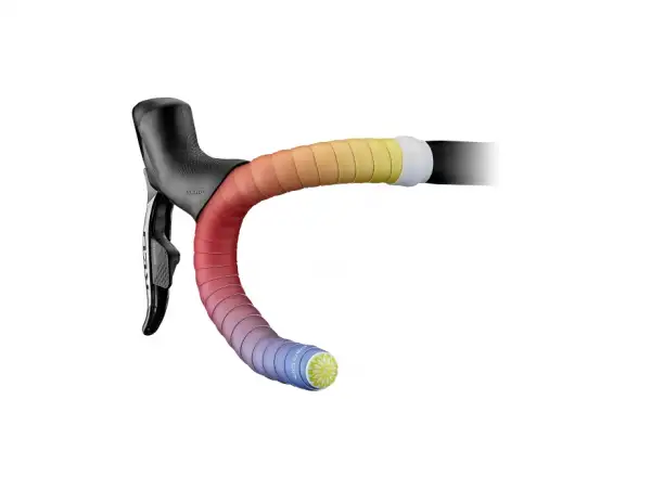 Ciclovation Poly Touch Lenkerband Ombre Rainbow