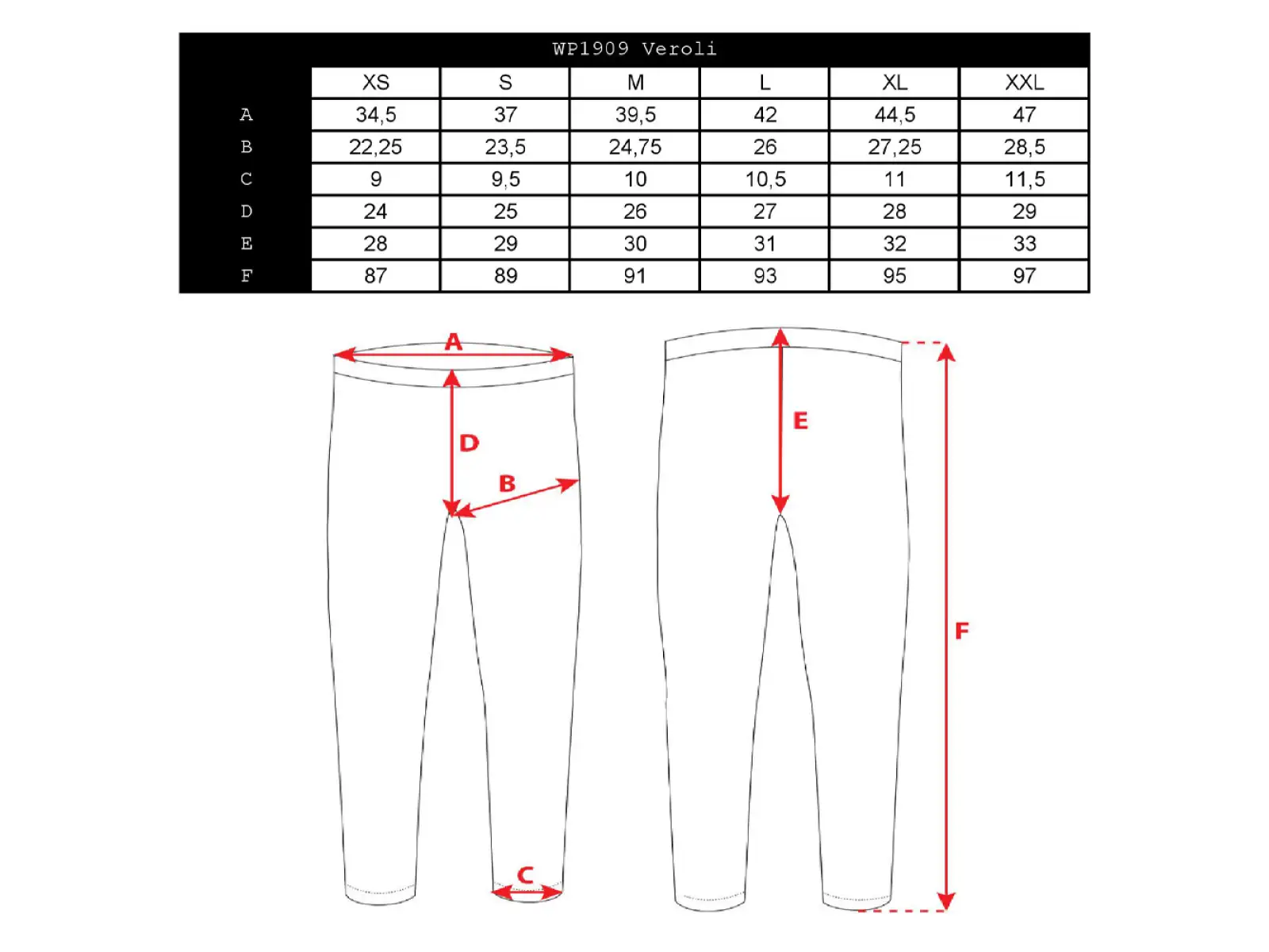 Silvini Veroli Damenleggings Pflaume