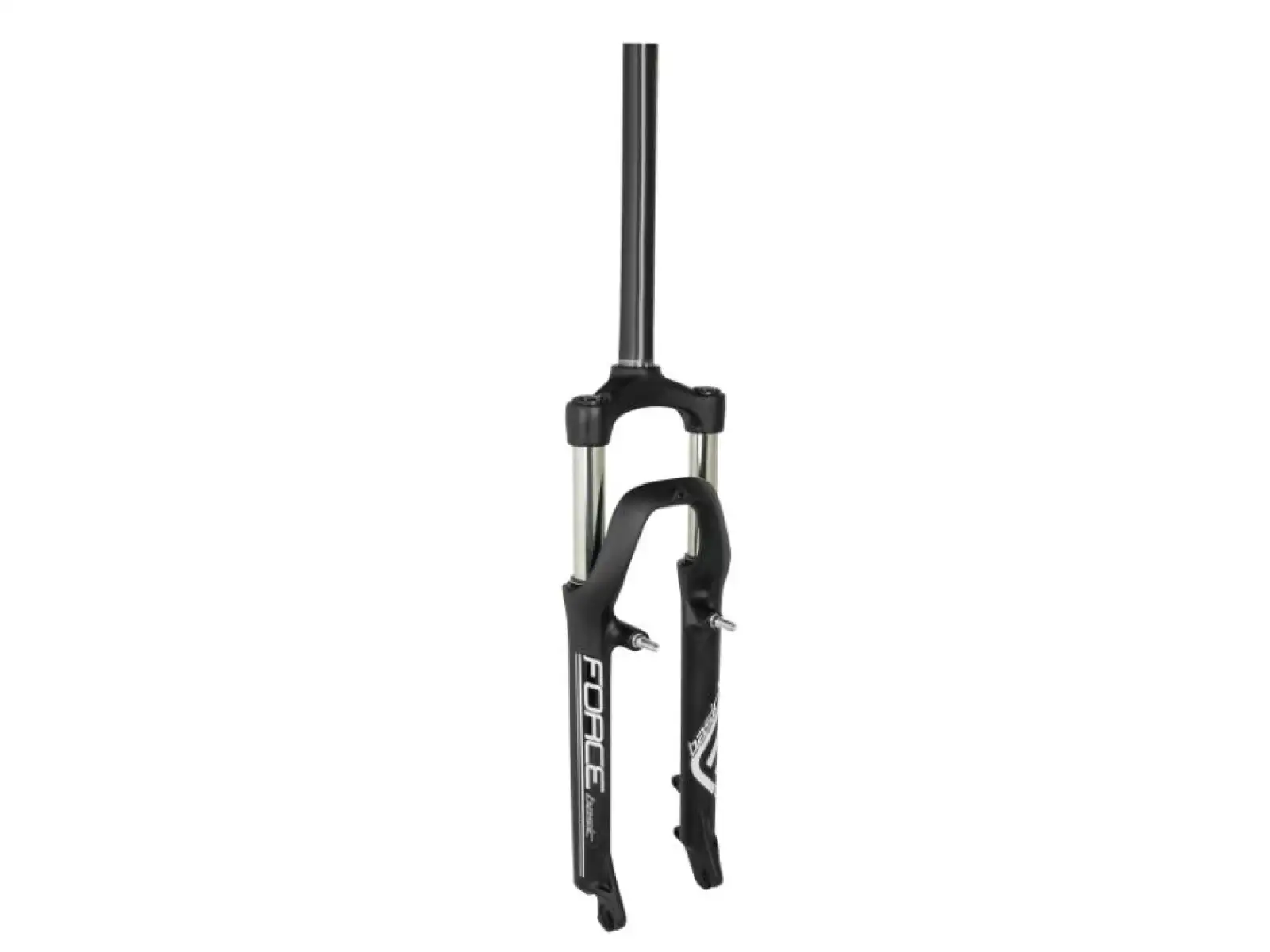 Force Basic X.6 26" gefederte Gabel, glänzend schwarz.