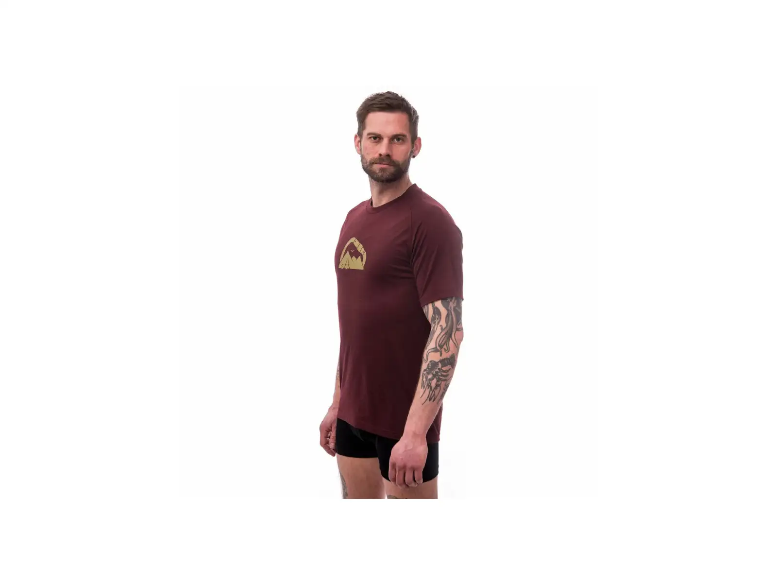 Sensor Merino Air PT Summit Herren T-Shirt kurzarm Red