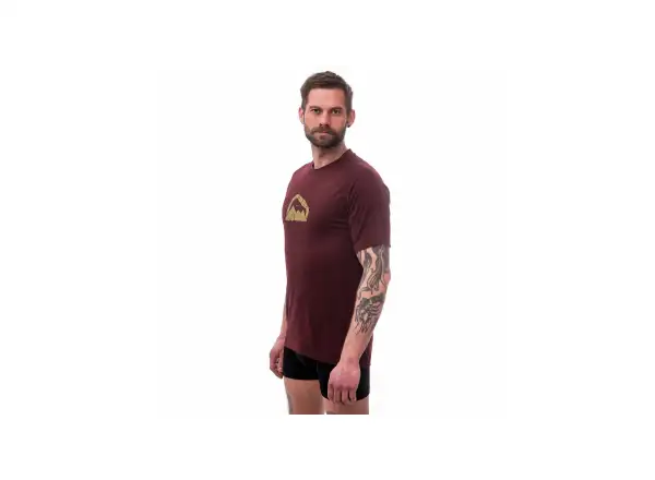 Sensor Merino Air PT Summit Herren T-Shirt kurzarm Red