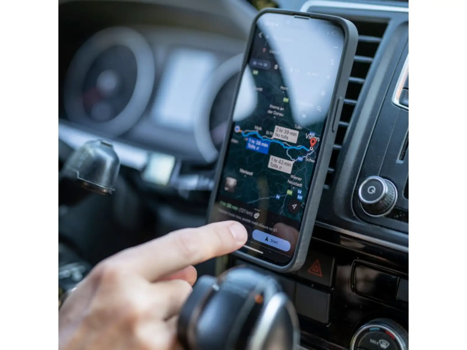 SP Connect Handyhülle SPC+ für iPhone 15 Schwarz